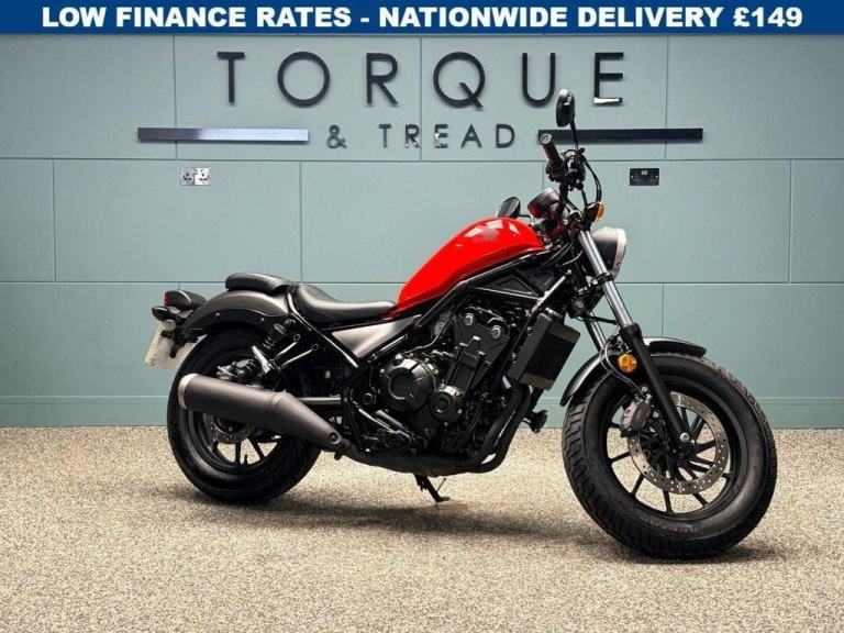 2018 18 HONDA CMX500 REBEL 500 CUSTOM CRUISER MANUAL - LOW MILES - LOW OWNERS