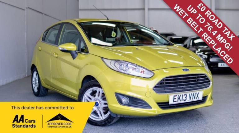 2013 Ford Fiesta 1.0T EcoBoost Zetec Hatchback 5dr Petrol Manual Euro 5 (s/s) (100 ps) Hatchback ...