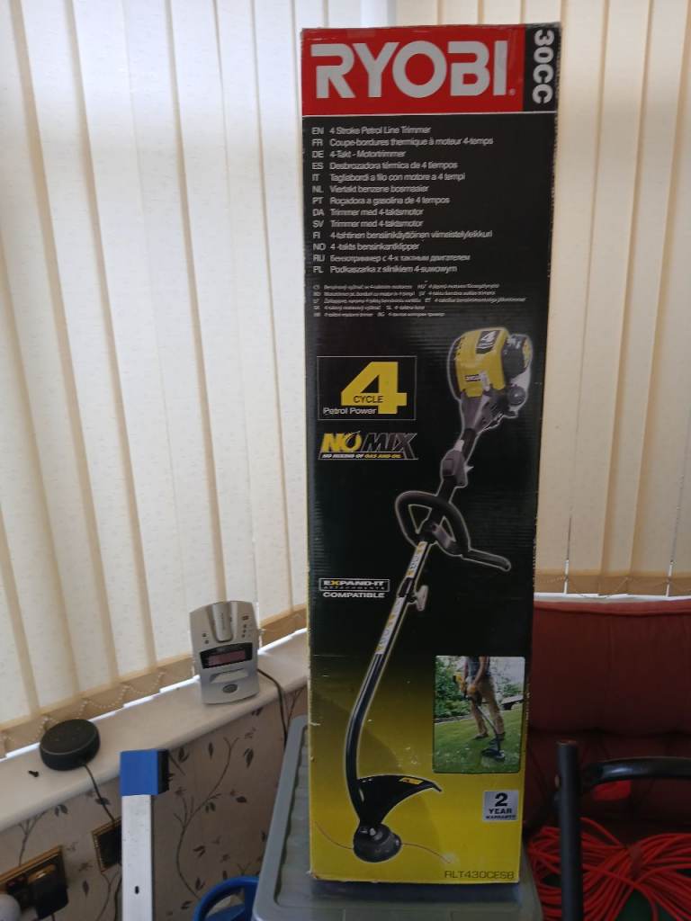 Ryobi 30cc 4-Cycle Petrol Line Trimmer - Brand New