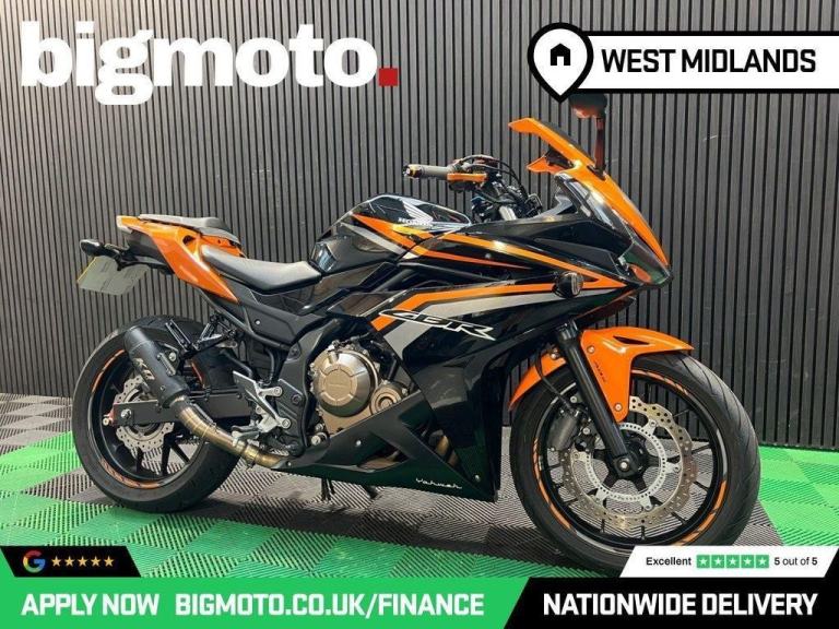 2017 17 HONDA CBR500R 500 SUPER SPORTS PETROL MANUAL (48 PS)