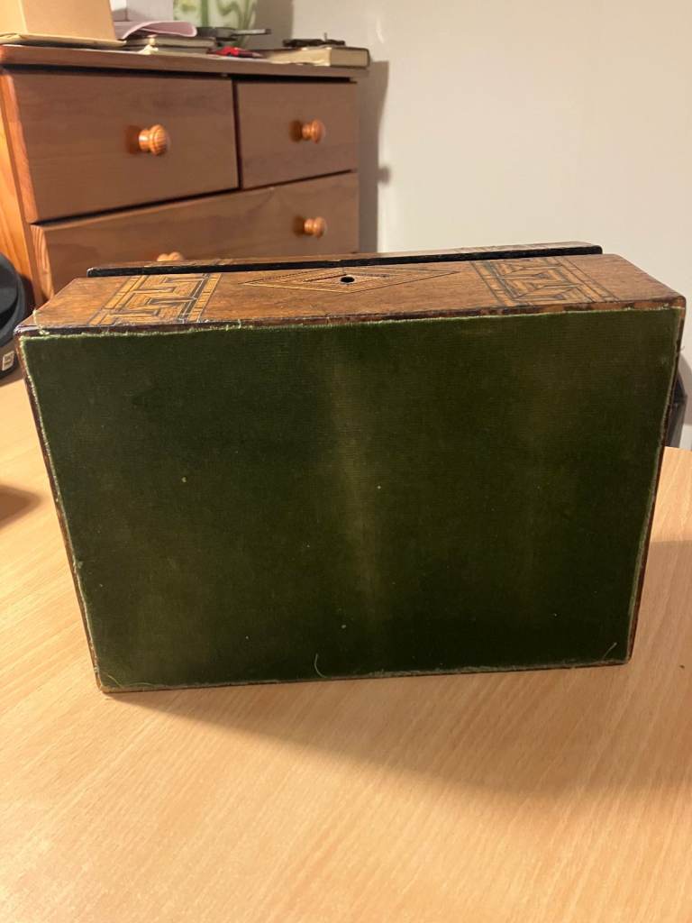 Antique Tunbridge Ware Trinket/Jewelry Box