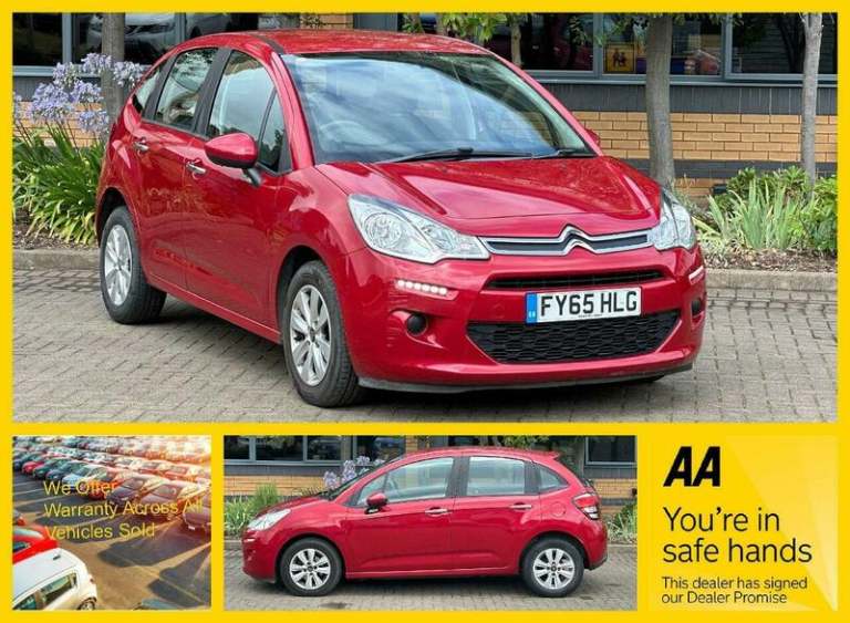 2015 Citroen C3 1.2 PureTech VTR+ Euro 6 5dr HATCHBACK Petrol Manual