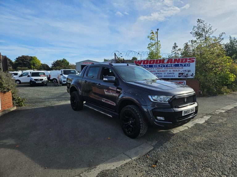 2018 ON 68 PLATE FORD RANGER WILDTRACK 4X4 3.2 TDCI D-CAB PICKUP AUTO 71K ULEZ 