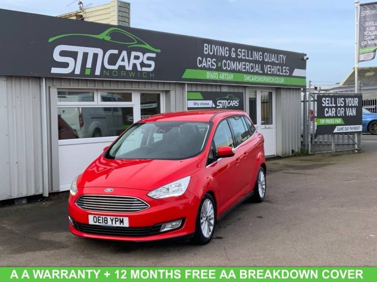 2018 Ford Grand C-Max 1.5 TDCi Titanium MPV 5dr Diesel Powershift Euro 6 (s/s) (120 ps) MPV Diese...