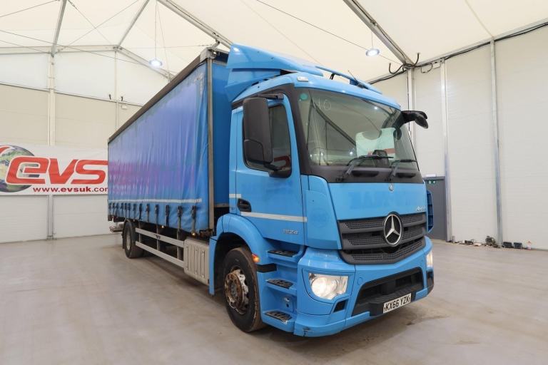 2016 (66 PLATE) Mercedes Benz Antos 1824 4x2 Euro 6 Curtainsiders