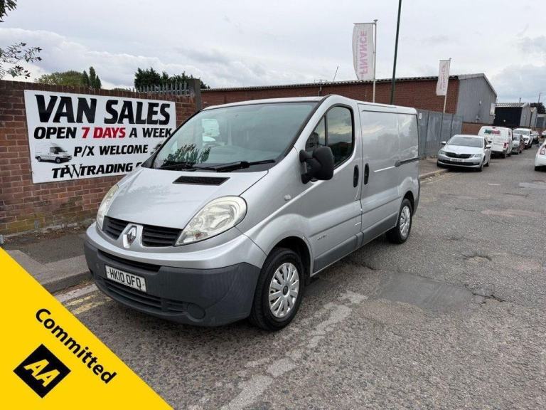 2010 10 RENAULT TRAFIC 2.0 DCI SL29 PANEL VAN 4DR DIESEL MANUAL L1 H1 (PHASE 3)