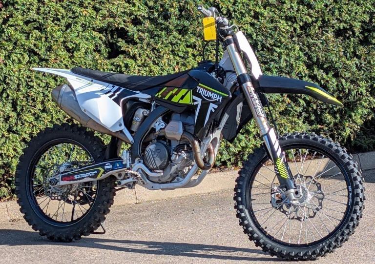 2024 TRIUMPH TF250-X - MX BIKE - AKRAPOVIC SYSTEM