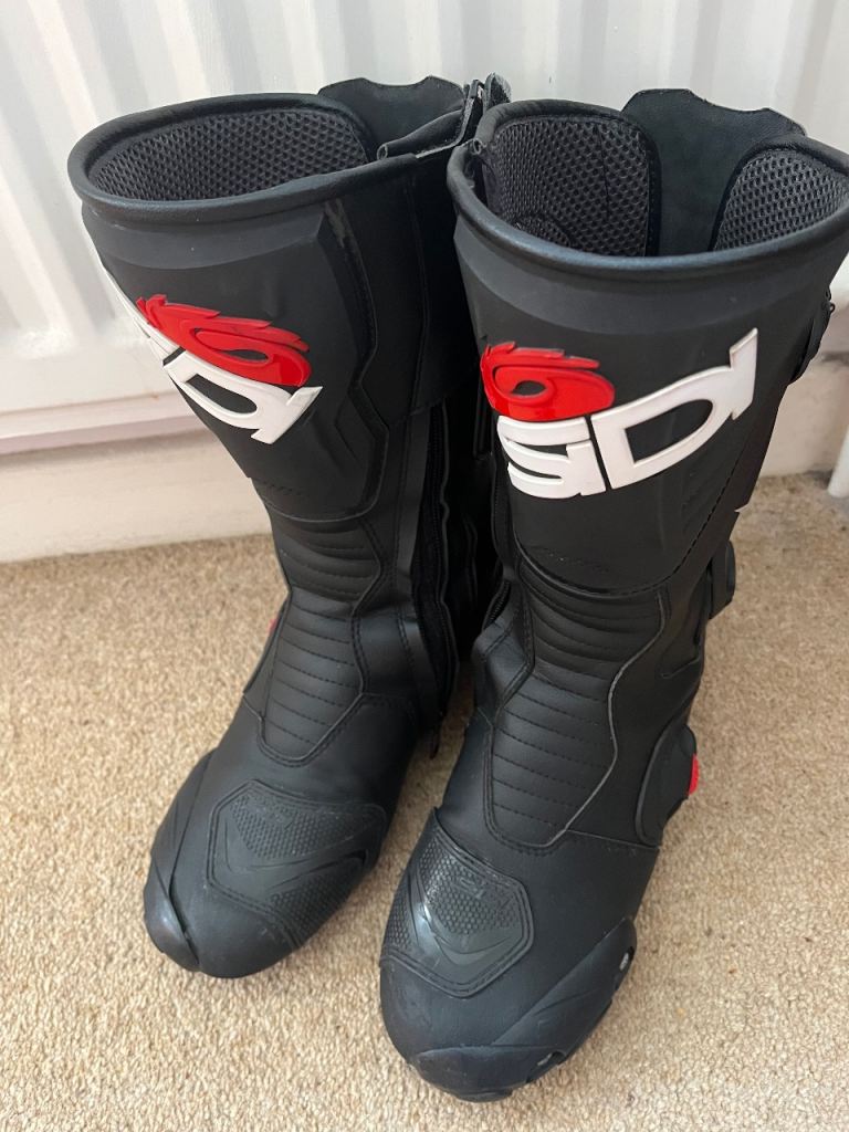 Sidi Vertigo 2 Motorbike Boots. Size 45 (10) black. 