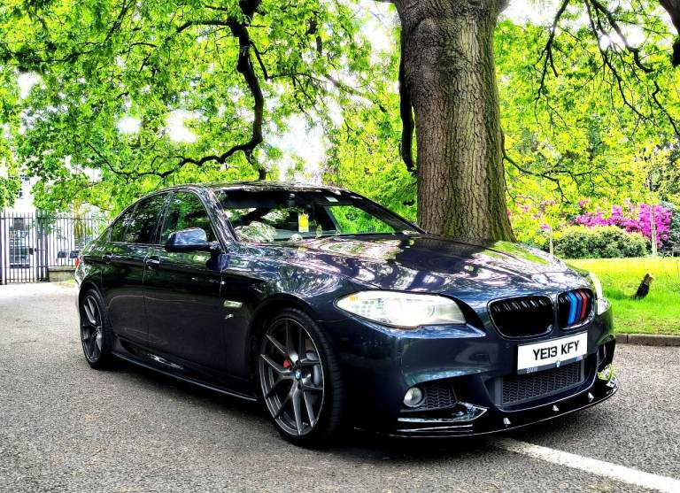 BMW 520D M-SPORT AUTO FULL MOT SUPER SPEC 320d A4 A6 golf Leon Passat Jetta A4 A3