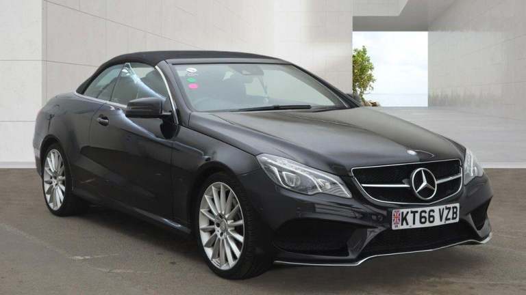 2017 Mercedes-Benz E Class E350d AMG Line Edition 2dr 9G-Tronic CONVERTIBLE DIESEL Automatic