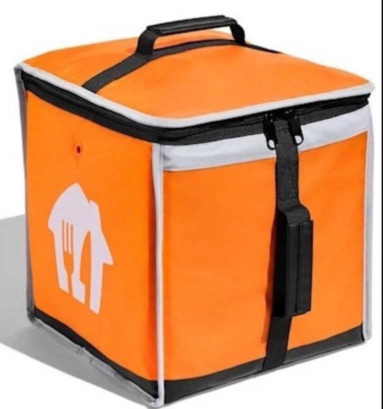 New Just Eat Large Insulated Delivery Bag