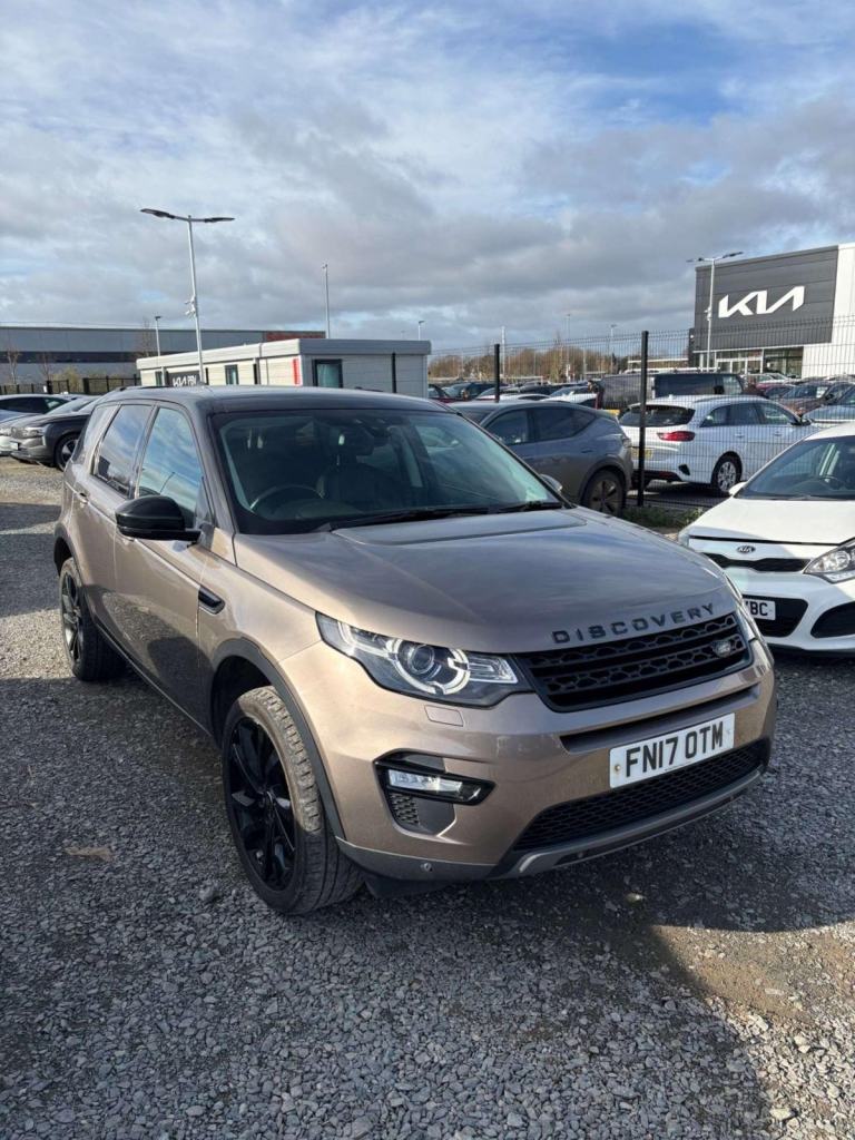 2017 Land Rover Discovery Sport 2.0 TD4 HSE Black Auto 4WD Euro 6 (s/s) 5dr ESTA