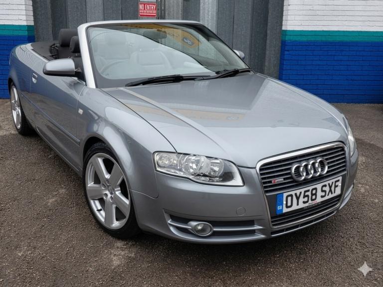2008 Audi A4 2.0 TDi S Line 2dr CONVERTIBLE Diesel Manual