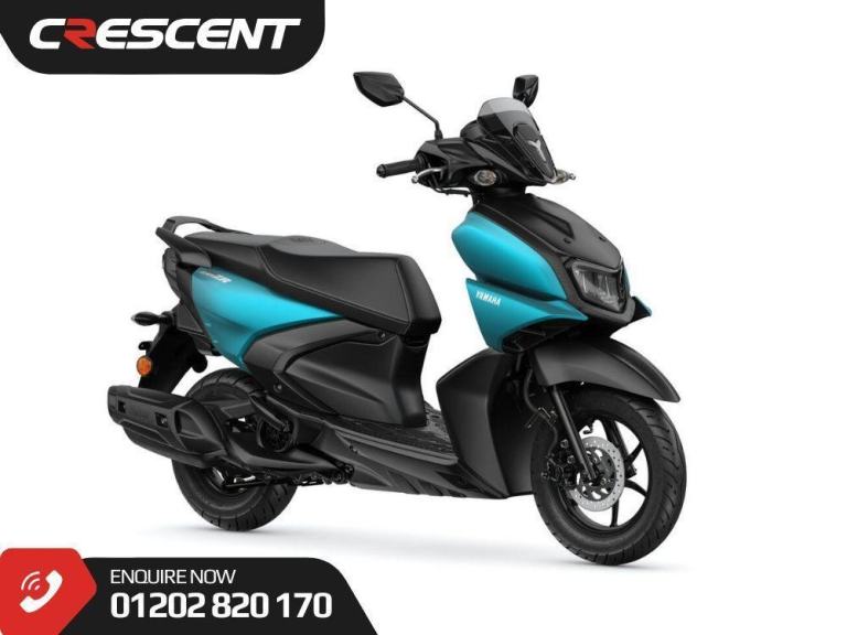 YAMAHA RAYZR 125 2026 - MATT CYAN - AVAILABLE FROM STOCK @ CRESCENT YAMAHA