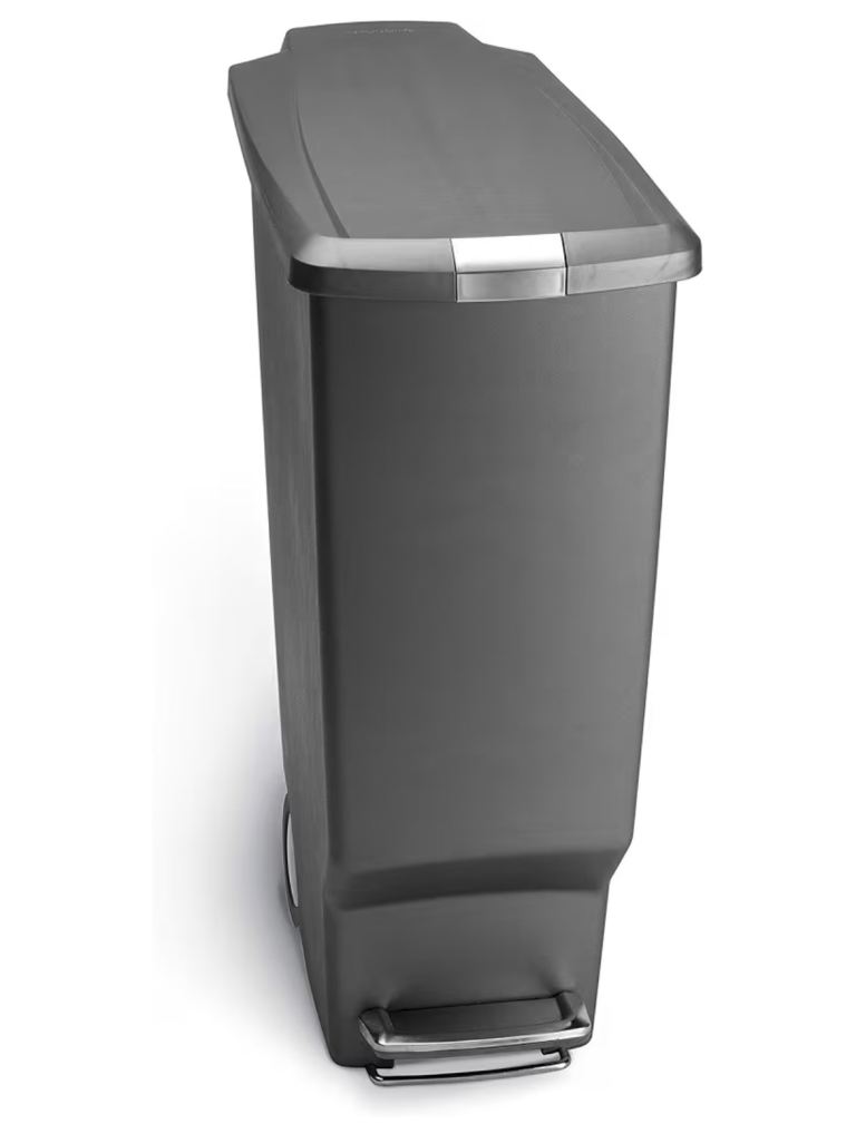 Slim 40L kitchen bin x2