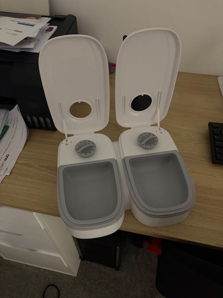 Automatic cat feeder 