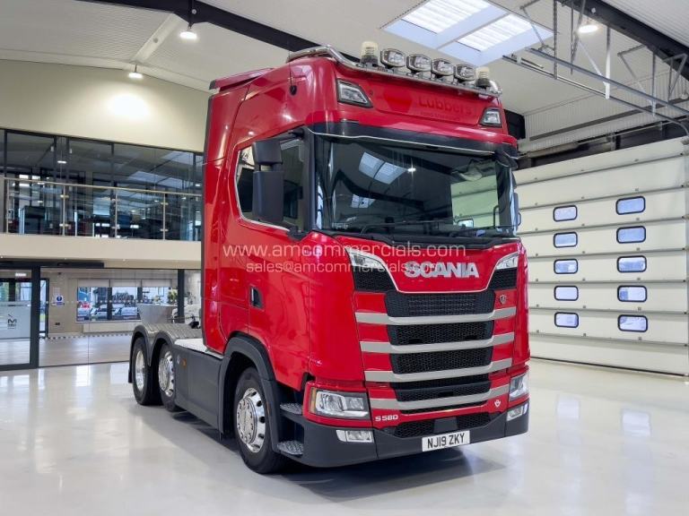 2019 (19) SCANIA S580 6X2 MIDLIFT HIGH CAB V8