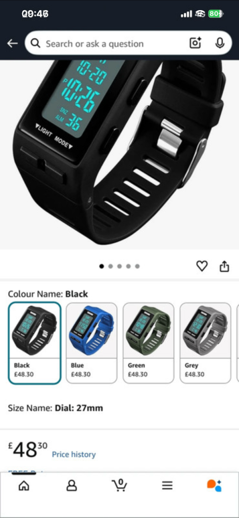 Brand new digital watch