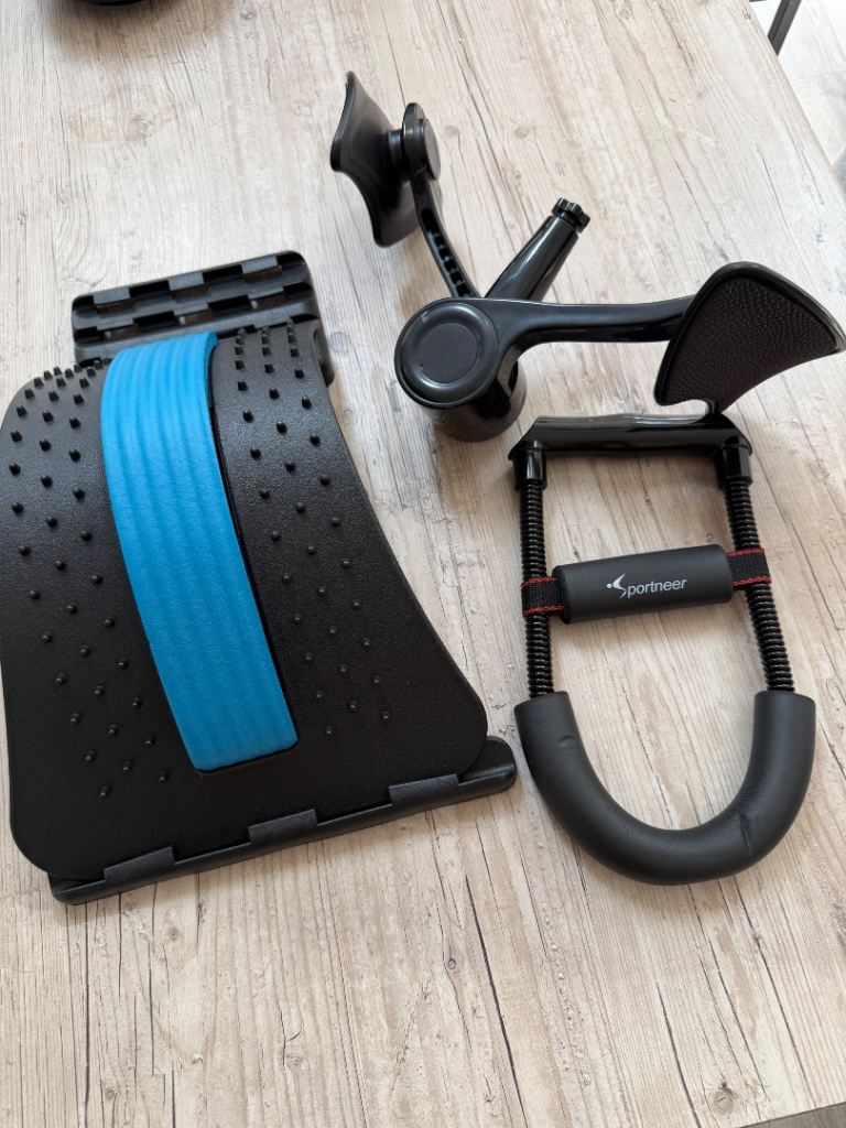 Back Stretcher & Core Strength Fitness Bundle – Excellent Condition
