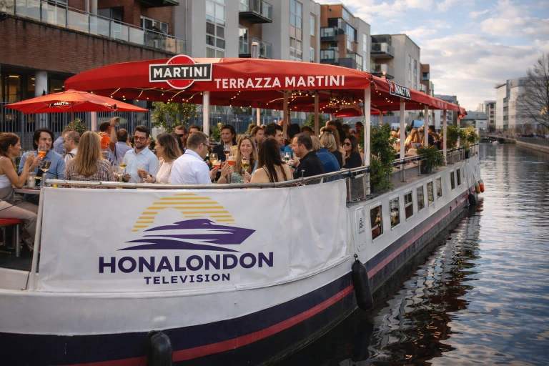 Dolce Vita Italian Boat Party – Little Venice to Camden Canal Cruise with Food & Spritz