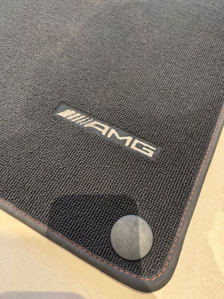 Mercedes CLA AMG floor mats. A2466803348