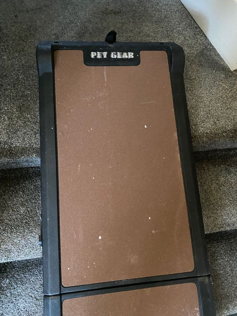 Pet Gear Tri-Part Foldable Dog Ramp With Slip Resistant Surface Approx. 180cm