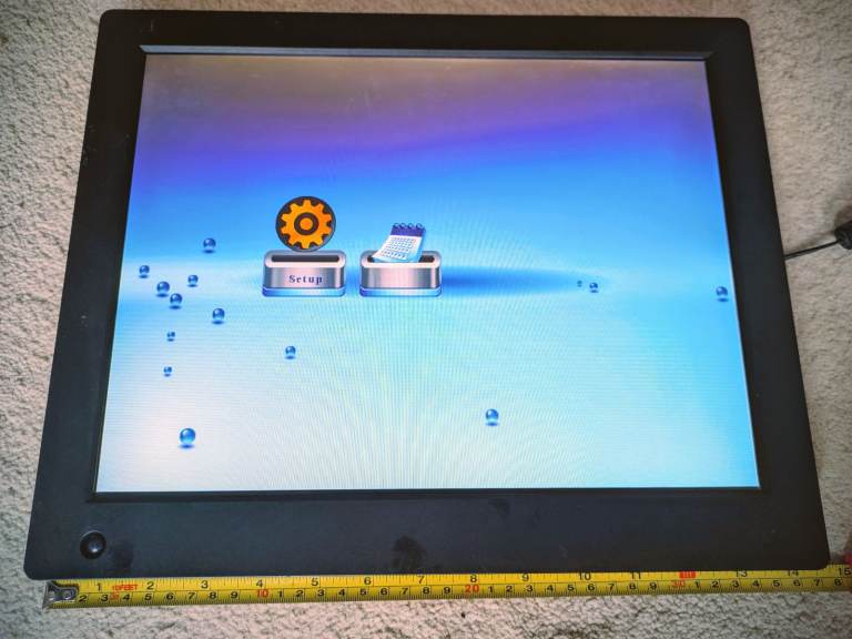 Nix digital photo frame 12 x 9 inches