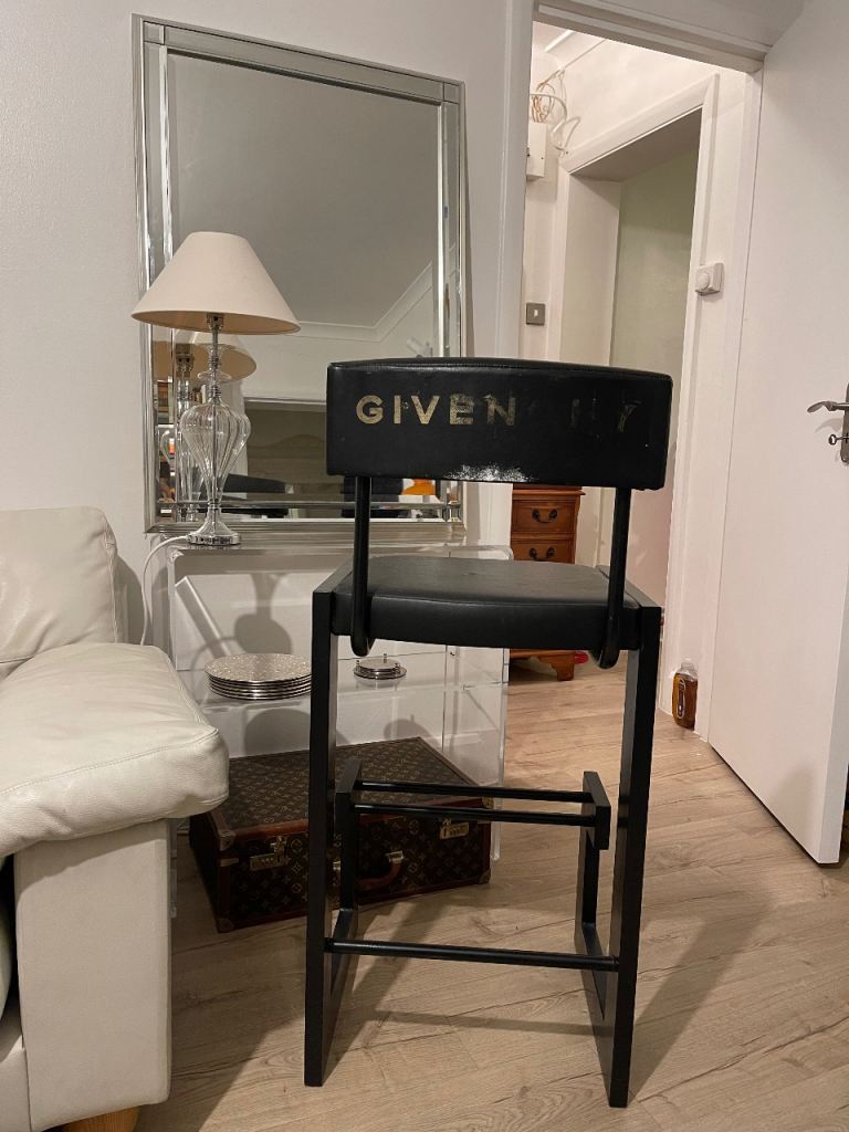 Vintage Givenchy make-up artist / vanity chair