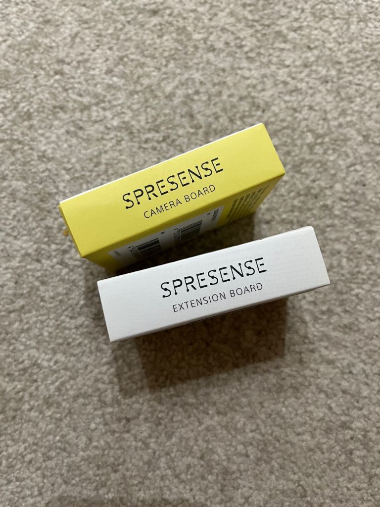 Sony SPRESENSE Camera Board and Extension Board