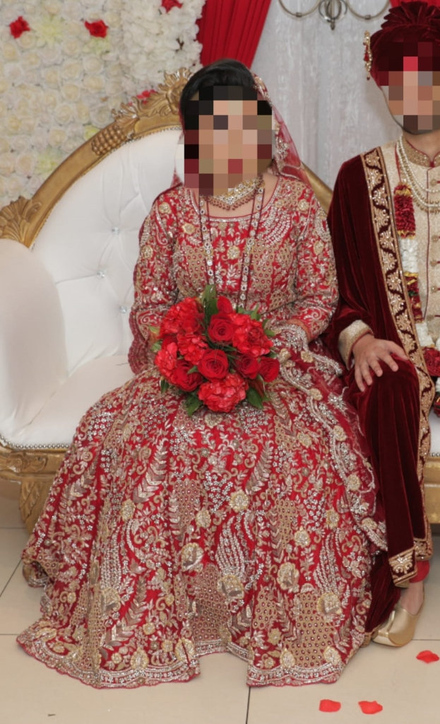 Red/Bharat day Lehenga - Excellent condition