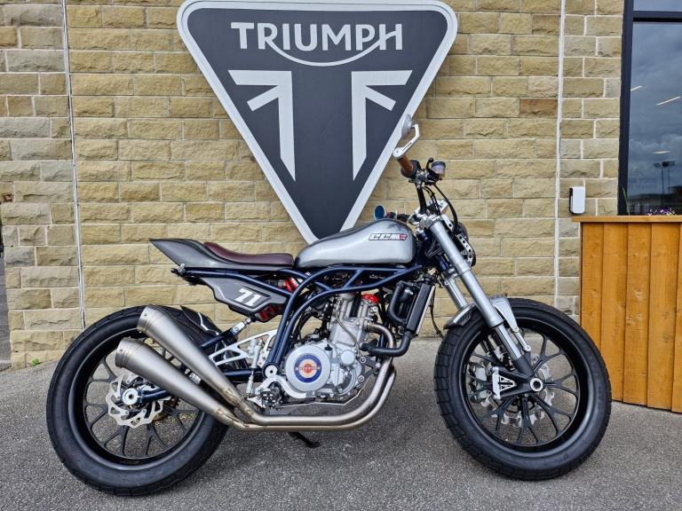 2019 CCM Spitfire Flat Tracker - One owner Low mileage Side arm number plate
