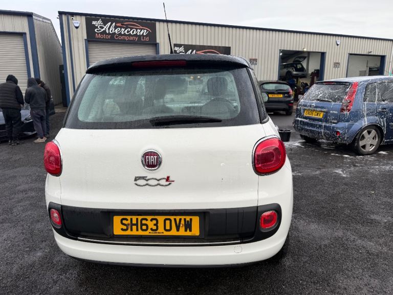 2013(63) Fiat 500L MPV 1.4 Petrol 95,000 Miles MOT'd 25/3/26 , White with black Roof A