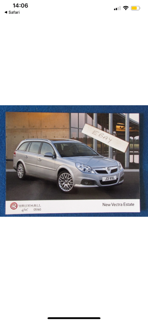 Vectra Sri diesil estate 