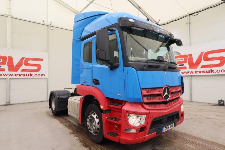 2018 (18 PLATE) Mercedes Benz Actros 1835 4x2 Euro 6 Tractor Units