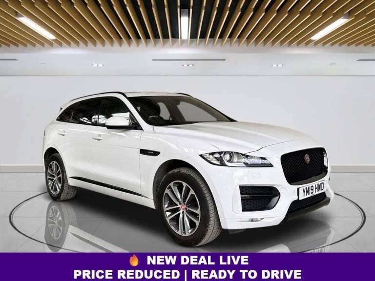 2019 Jaguar F-Pace 2.0 D180 R-Sport SUV 5dr Diesel Auto AWD Euro 6 (s/s) (180 ps) ESTATE Diesel A...