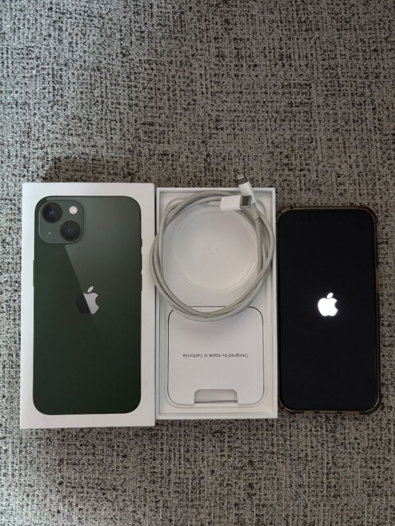 image for Apple iPhone 13 Unlocked 512GB Green Excellent Condition 85% Battery