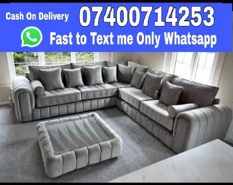 Couch Corner or 3+2 Sofa with cushions – Perfect Comfort for Every Home! –