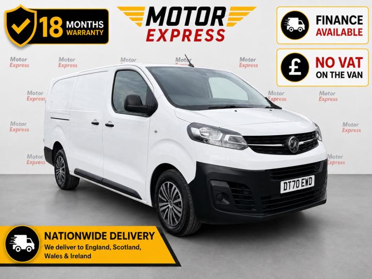 2021 Vauxhall Vivaro 2900 1.5d 100PS Dynamic H1 Van PANEL VAN Diesel Manual