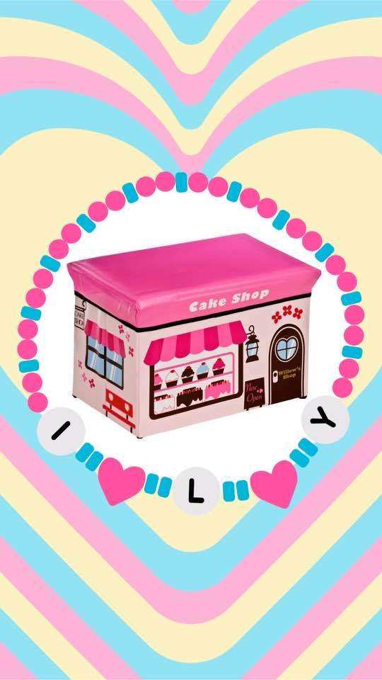CHILDREN’S CAKE SHOP STORAGE BOX & SEAT
