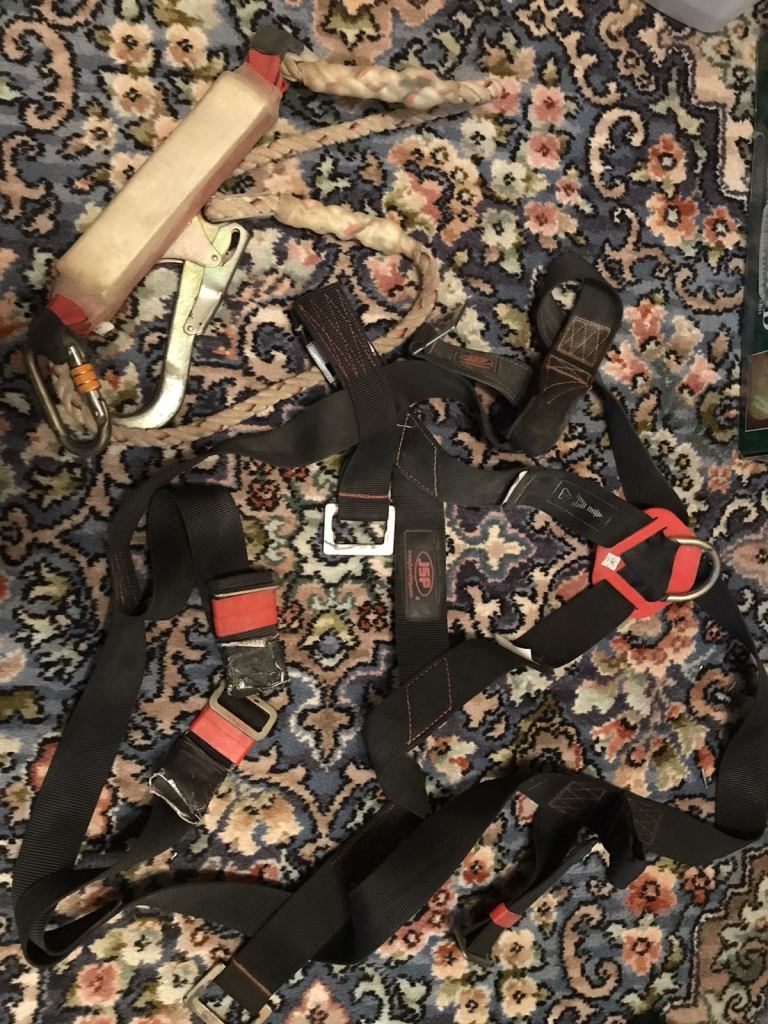 JSP SPARTAN SINGLE TAIL FALL ARREST KIT WITH LANYARD 2M 