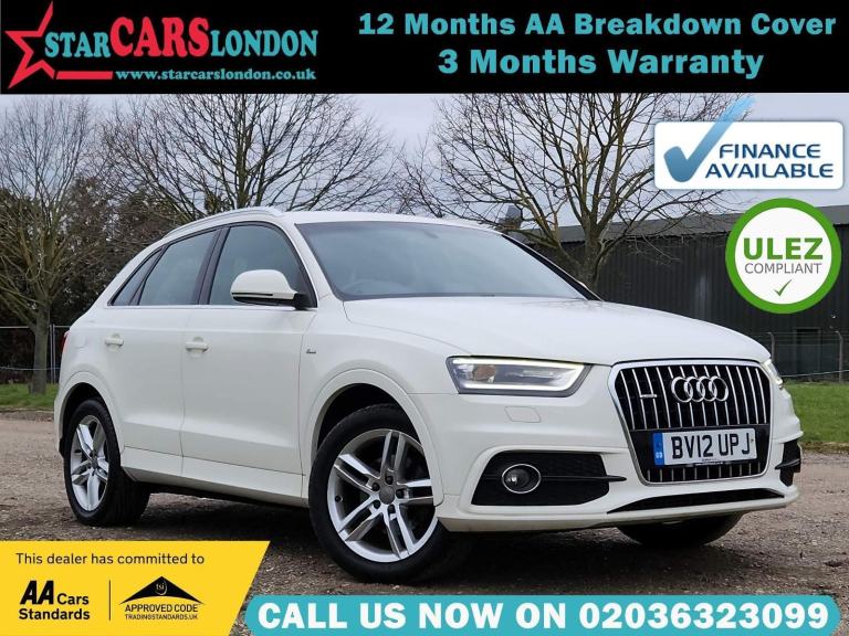 2012 Audi Q3 2.0T FSI Quattro S Line 5dr S Tronic ESTATE PETROL Automatic