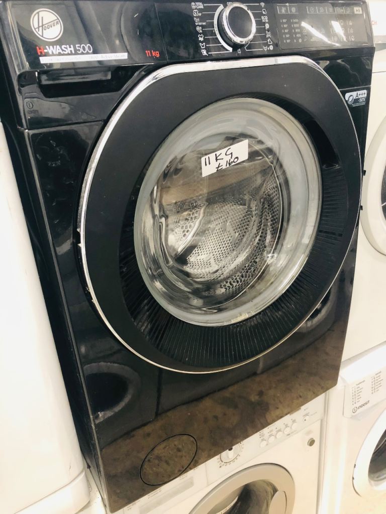 🚚 Black hoover 11KG load washing machine with large size drum can deliver £160