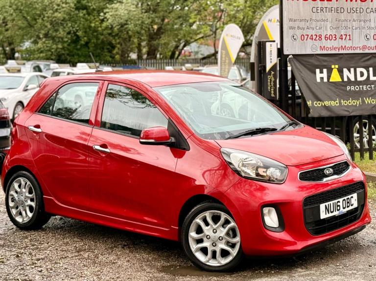 2016 Kia Picanto 1.25 3 Hatchback 5dr Petrol Auto Euro 6 (SNav) (84 bhp) HATCHBACK Petrol Automatic