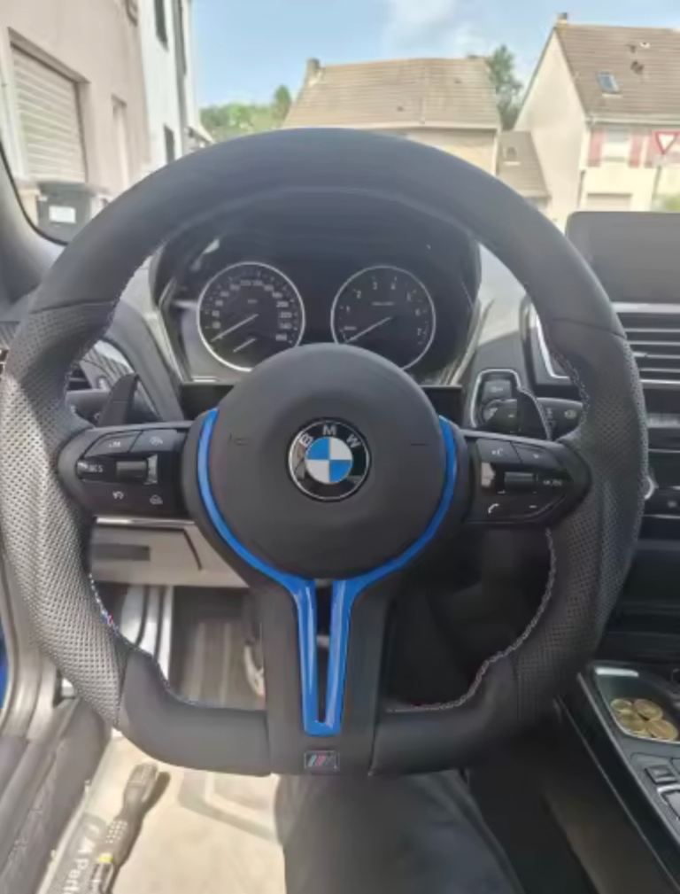 BMW M Sport Steering Wheel | Blue Trim | F30 F31 F32 F36 
