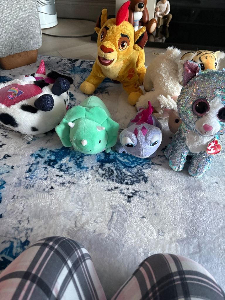 Eight Soft toys - job lot