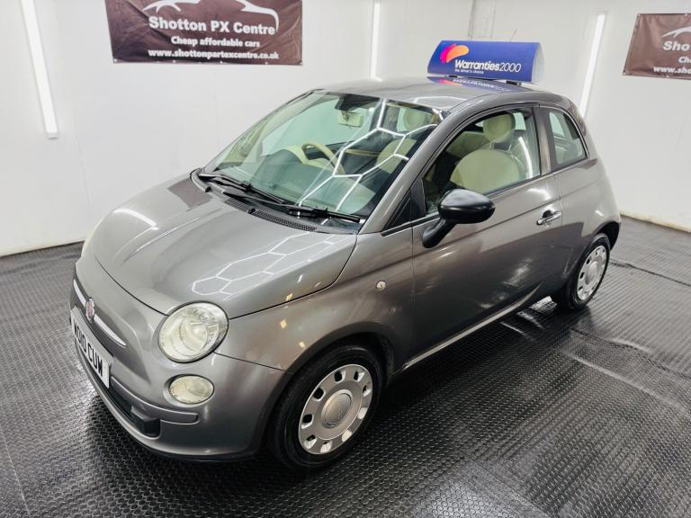 2010 10 FIAT 500 1.2 POP PETROL MANUAL LOW MILES FULL HISTORY £35 TAX 