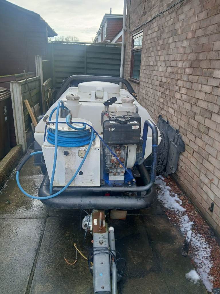 Pressure Washer/Water Bowser on Trailer