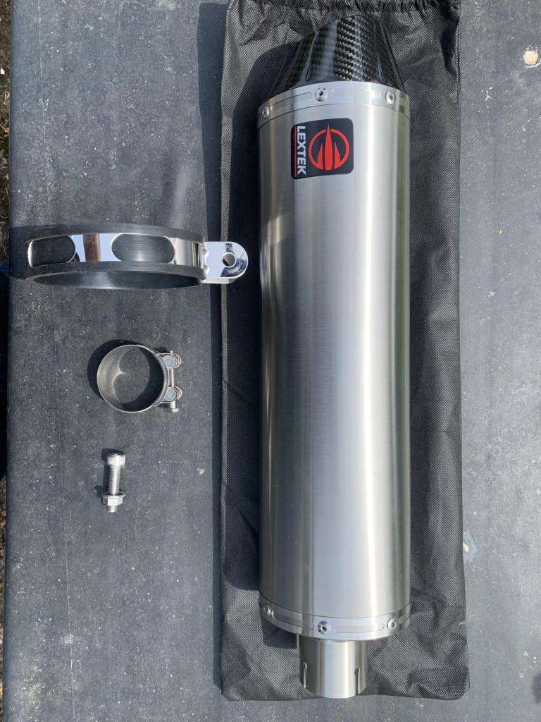Lextek universal 51mm slip on end can 