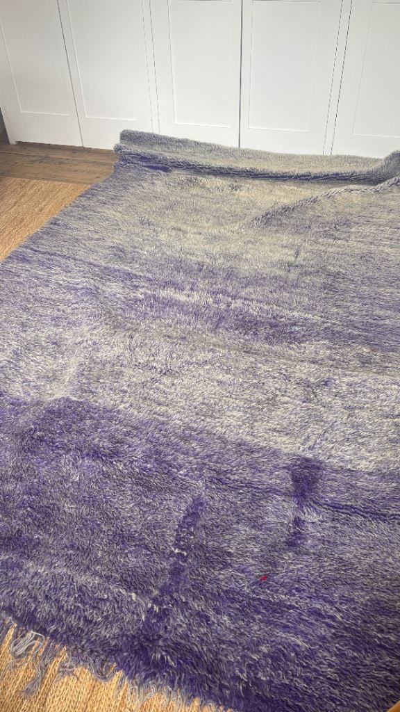 Large Purple Moroccan Rug