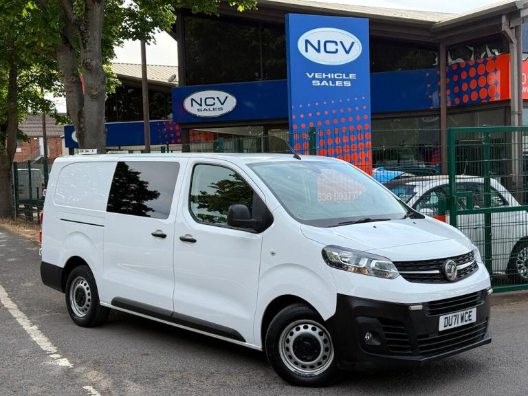 2022 Vauxhall Vivaro 3100 2.0d 145PS Dynamic H1 D/Cab PANEL VAN DIESEL Manual